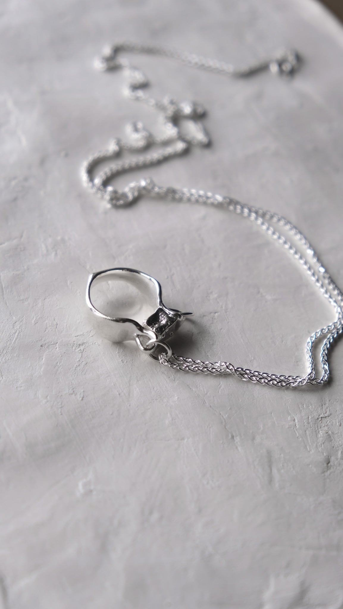 Amphora Necklace (Ring+Chain)