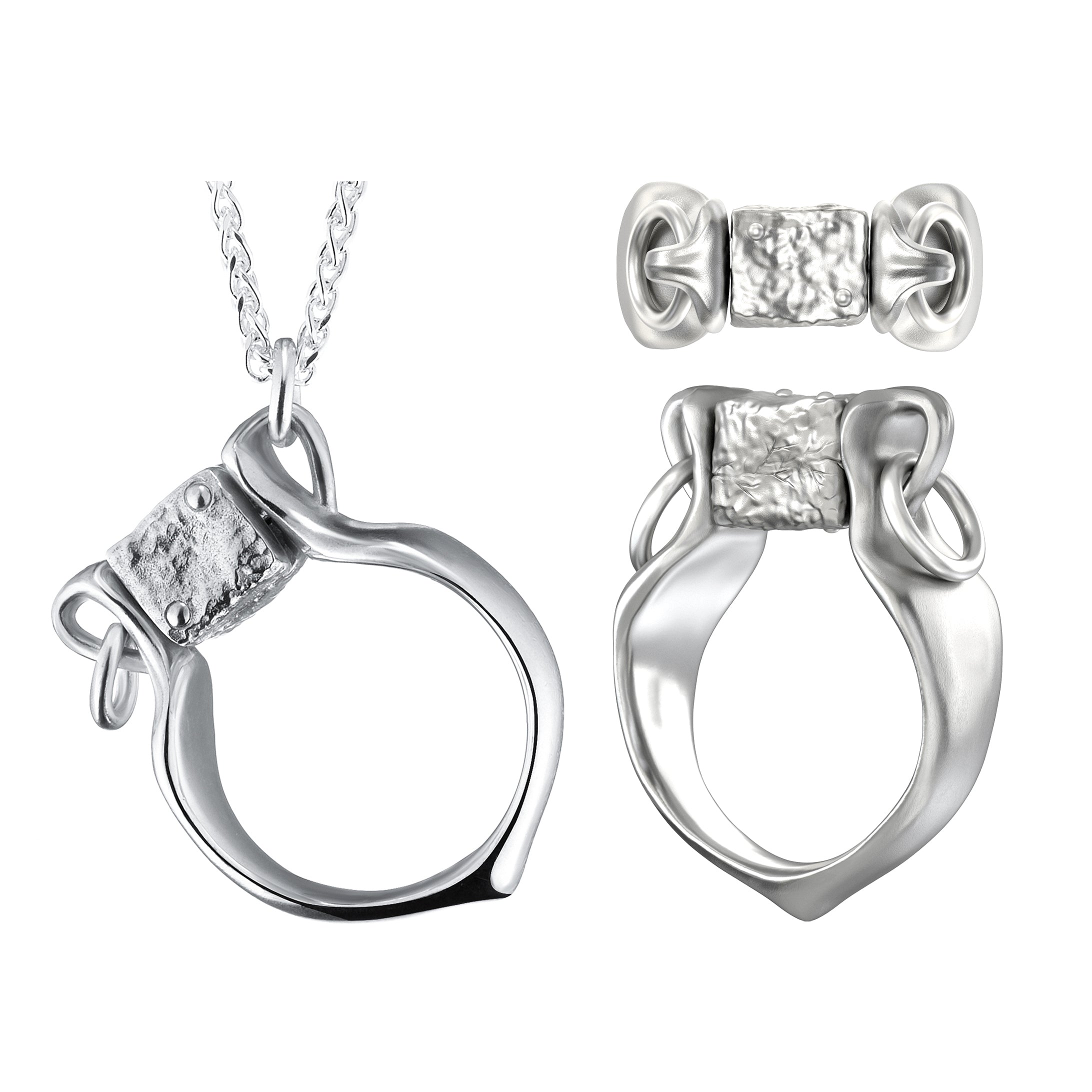 Amphora Necklace (Ring+Chain)