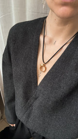 Amphora Necklace (Ring+Chain)