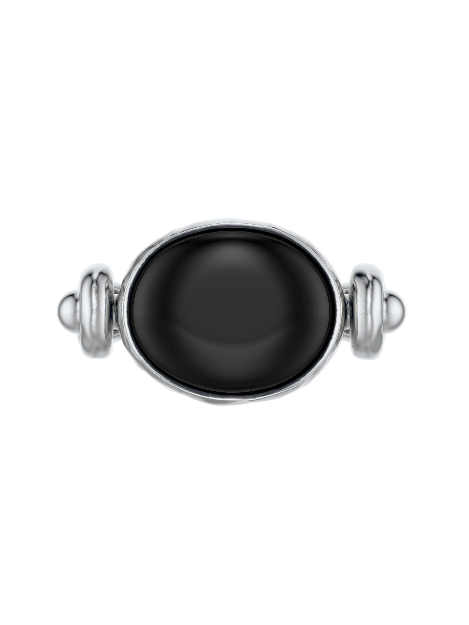 Eye flip ring Black Onyx