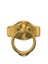 Circle Piercing Gold Ring