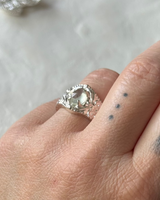 Tharel ring with Prehnite