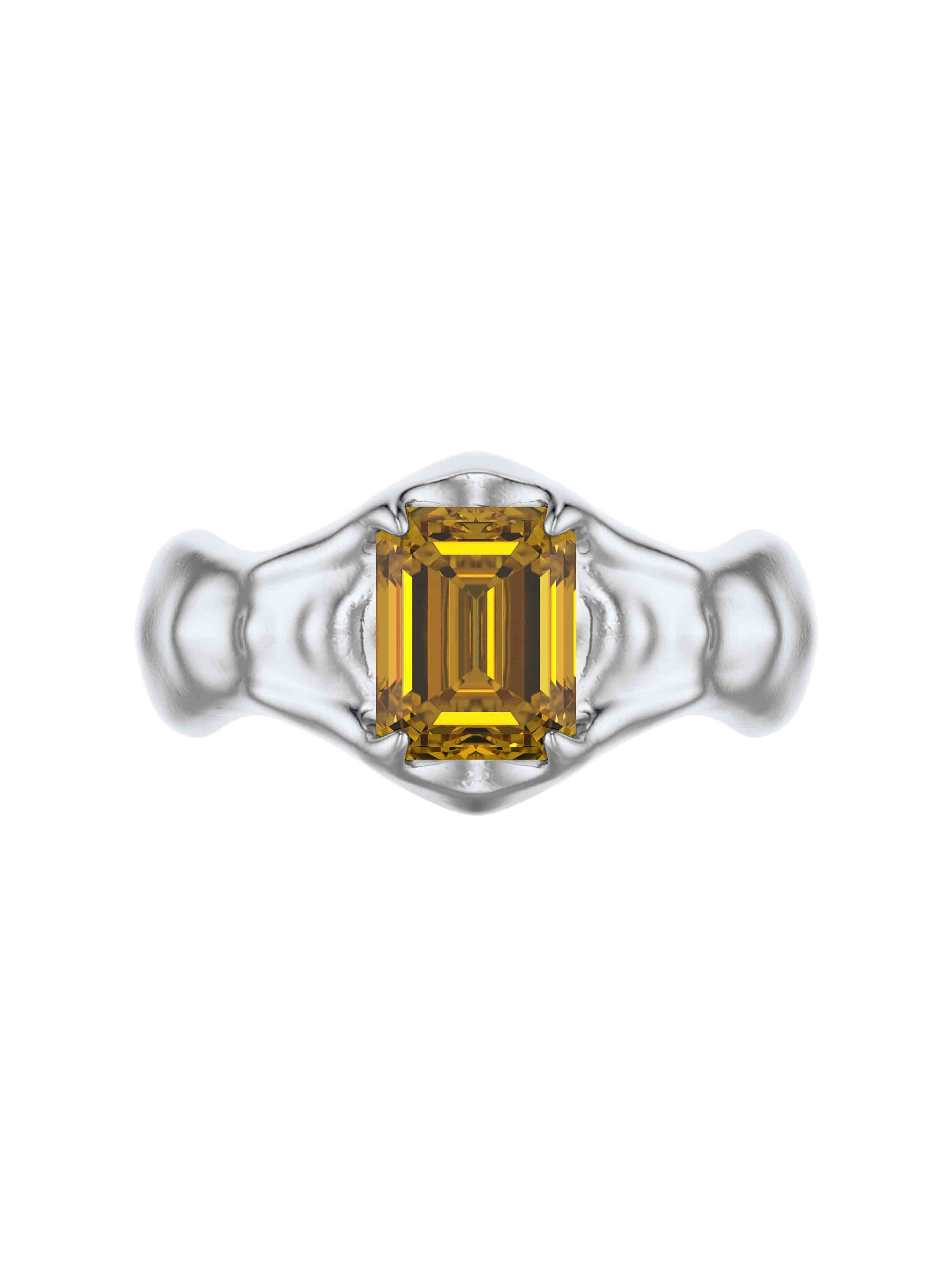 Ring Queen with Citrine