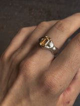 Ring Queen with Citrine