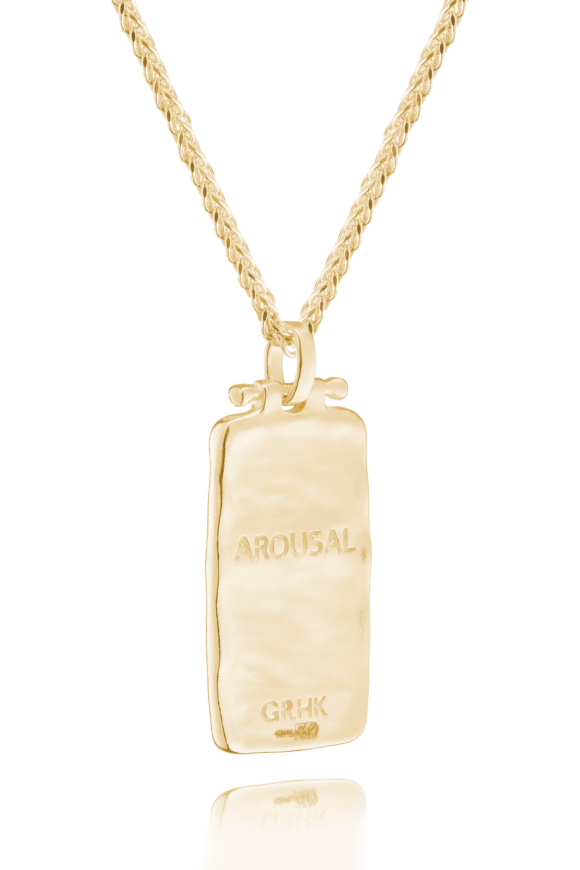 Golden Desert Snake Necklace