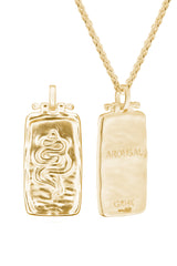 Golden Desert Snake Necklace