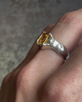 Ring Queen with Citrine