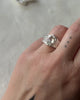 Tharel ring with Prehnite
